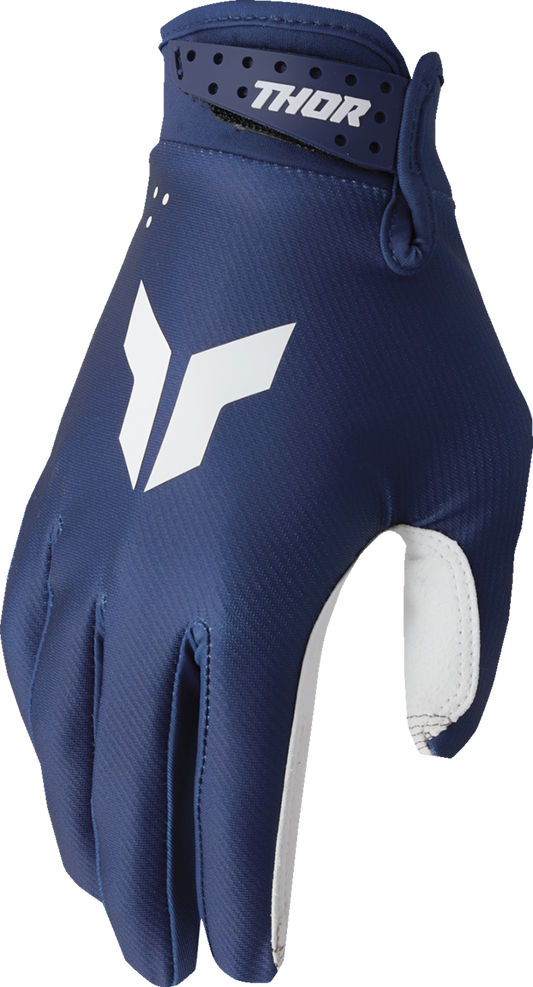 Thor 2026 Youth Launchmode Split Gloves Navy