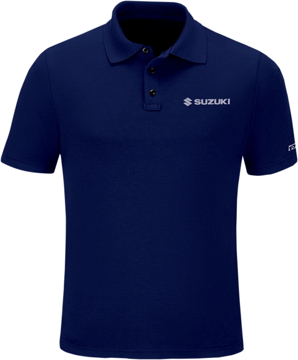 Factory Effex Suzuki Polo Shirt Navy