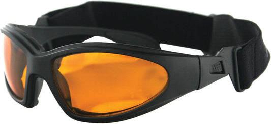 BOBSTER - GXR001A - GXR SUNGLASSES BLACK W/AMBER LENS