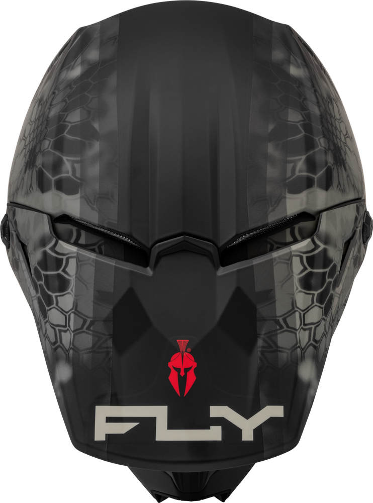 FLY Racing 2024 Kinetic SE Kryptek Offroad Helmet Matte Moss Grey/Black