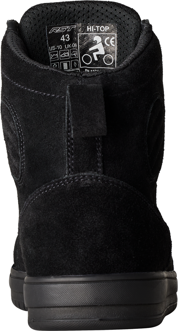 RST HiTop CE Moto Shoe Black