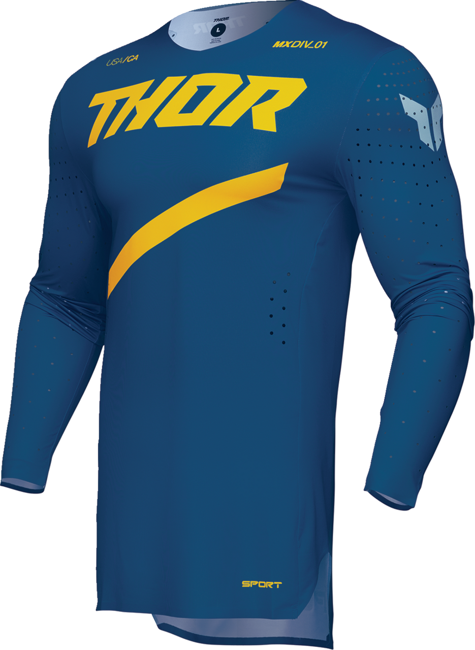 Thor 2025 SPORTMODE Brave Jersey Pant Combo Blue