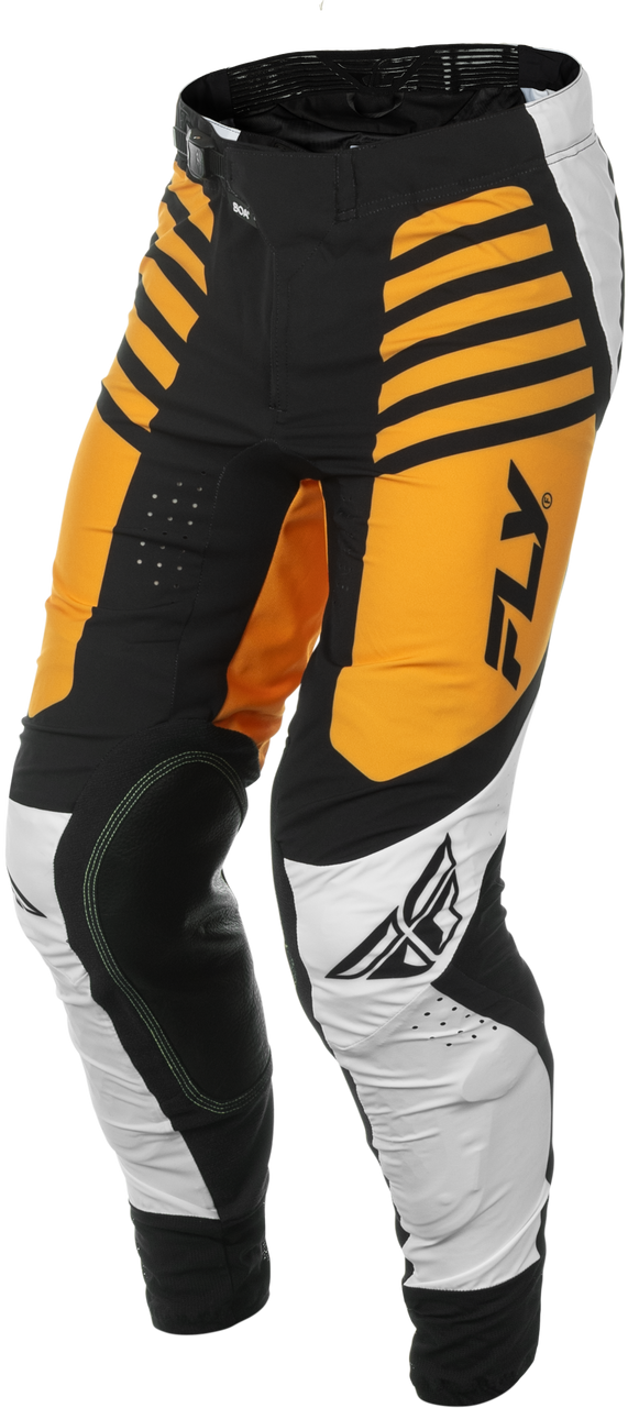FLY Racing 2025 Lite Pant White/Black/Mustard