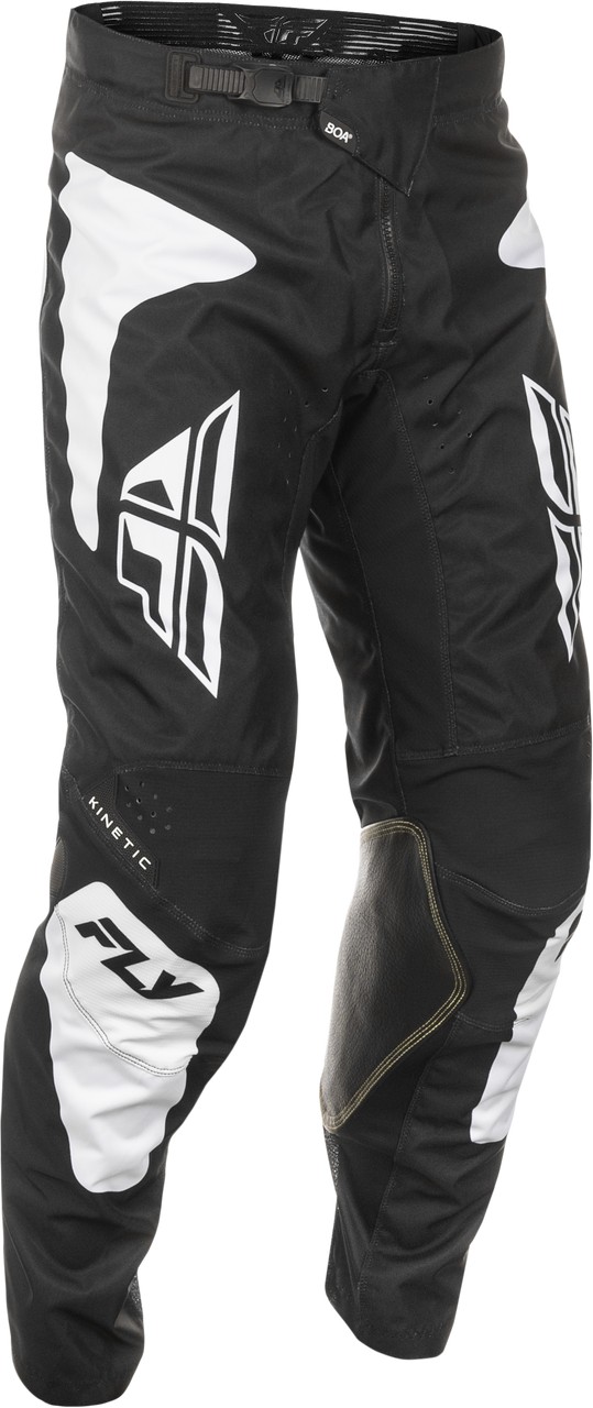 FLY Racing 2025 Kinetic Sym Pant Black/White