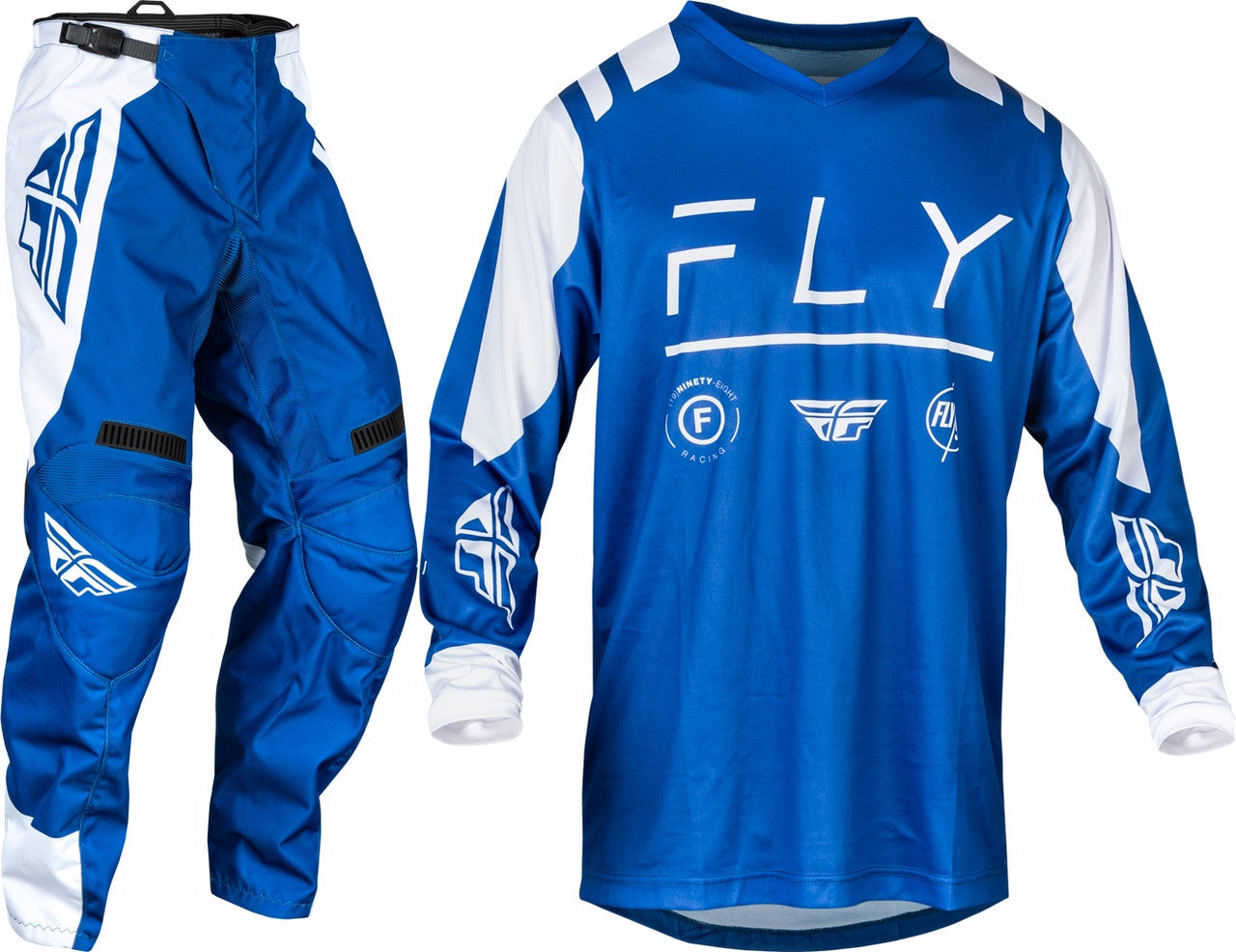 FLY Racing 2024 F-16 Jersey Pant Combo True Blue/White