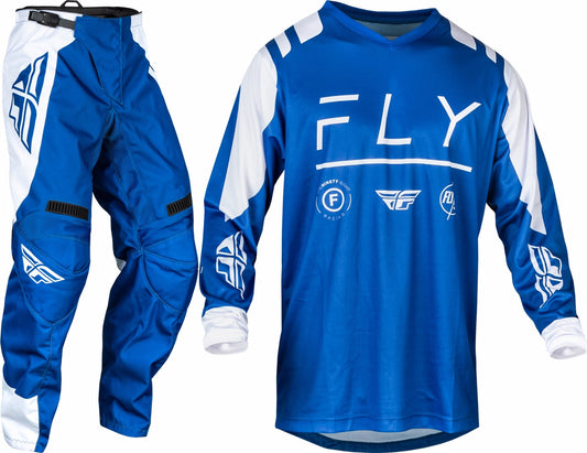 FLY Racing 2024 F-16 Jersey Pant Combo True Blue/White