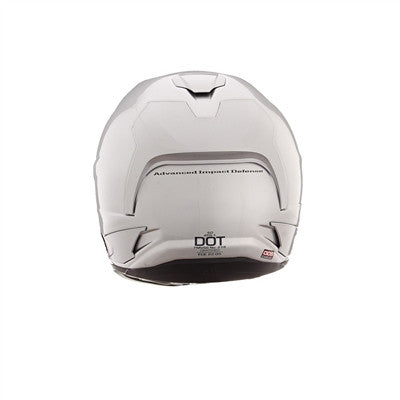 6D ATS-1R Solid Full Face Helmet - Gloss Silver