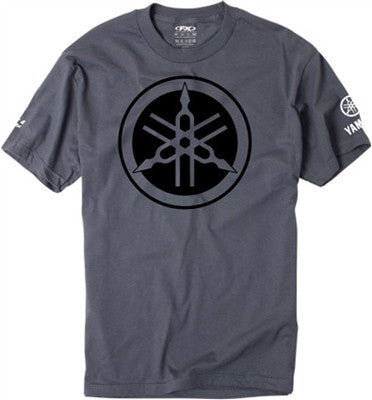 Factory Effex Yamaha Tuning Fork Premium T-Shirt - Charcoal