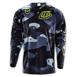 Troy Lee Designs 2016 Cosmic Camo SE Racewear Jersey - Gray