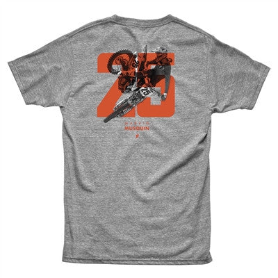 Thor Musquin 25 Tee - Heather Grey