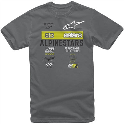 Alpinestars Sponsored Tee - Charcoal