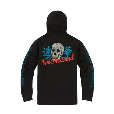 Icon One Thousand Retroskull Zip Hoody - Black