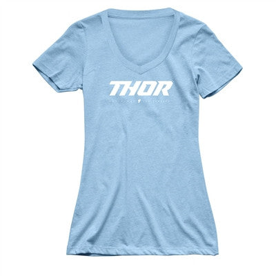 Thor Womens Loud Tee - Light Blue