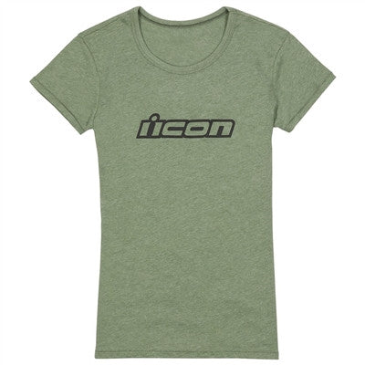Icon Womens Clasicon Tee - Green