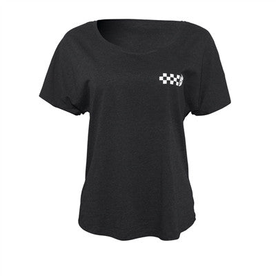 Thor Womens Checkers Tee - Black