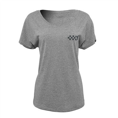 Thor Womens Checkers Tee - Grey
