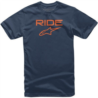Alpinestars Youth Ride 2.0 Tee - Blue/Orange