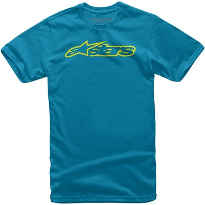 Alpinestars Youth Blaze Tee - Royal/Yellow