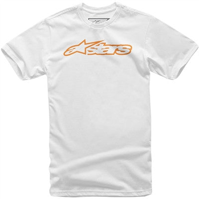 Alpinestars Youth Blaze Tee - White/Orange
