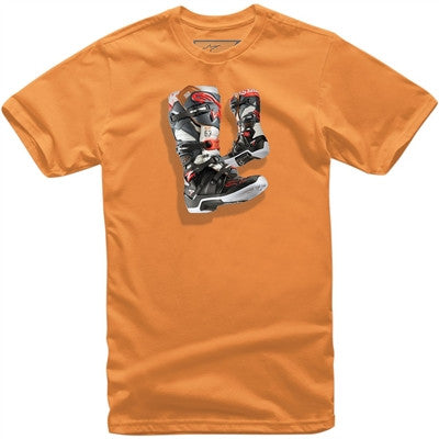 Alpinestars Youth Tech 7 Boot Tee - Orange