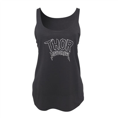 Thor Womens Rocker Tank - Black
