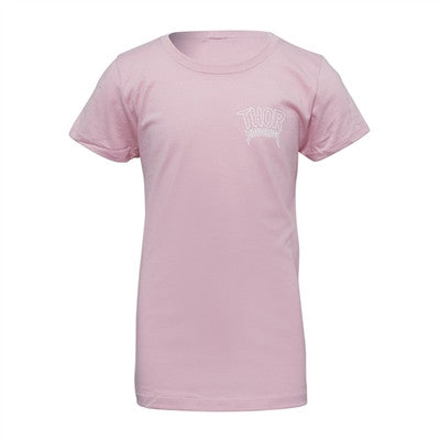 Thor Youth Girls Metal Tee - Pink