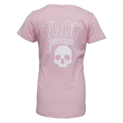 Thor Youth Girls Metal Tee - Pink