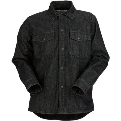 Z1R 2020 Denim Moto Shirt - Black