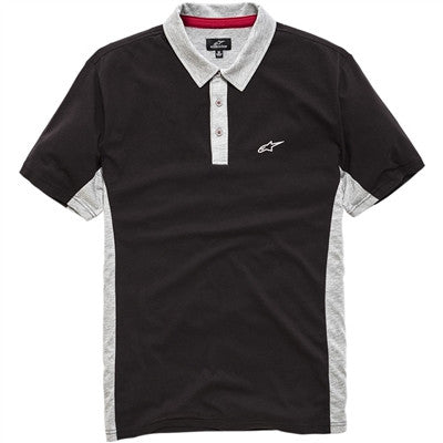 Alpinestars Championship Polo Shirt - Black/Grey