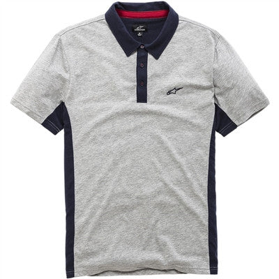 Alpinestars Championship Polo Shirt - Grey/Navy