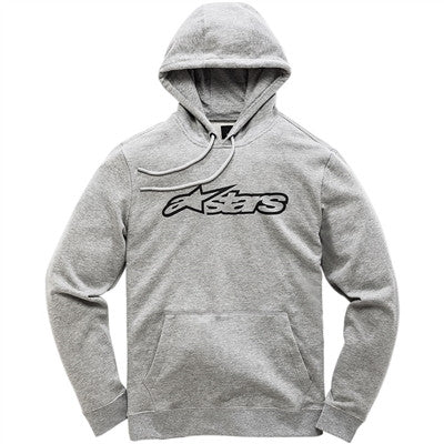 Alpinestars Blaze Pullover Fleece Hoodie - Grey Heather/Black