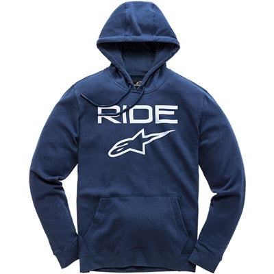 Alpinestars Ride 2.0 Fleece Pullover Hoody - Navy/White