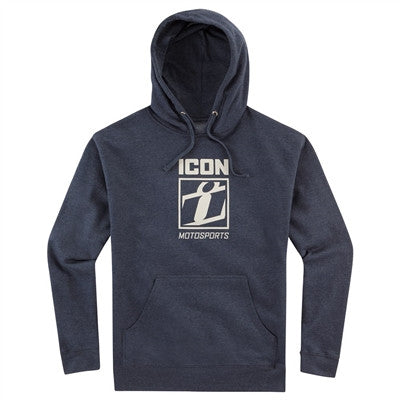 Icon Stamptup Hoody - Blue Heather
