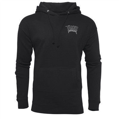 Thor Metal Pullover Hoodie - Black