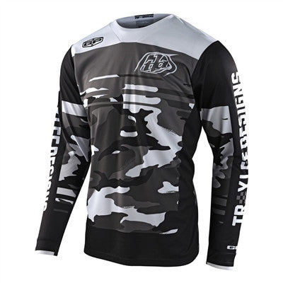 Troy Lee Designs 2022 GP Jersey - Brushed Black/White