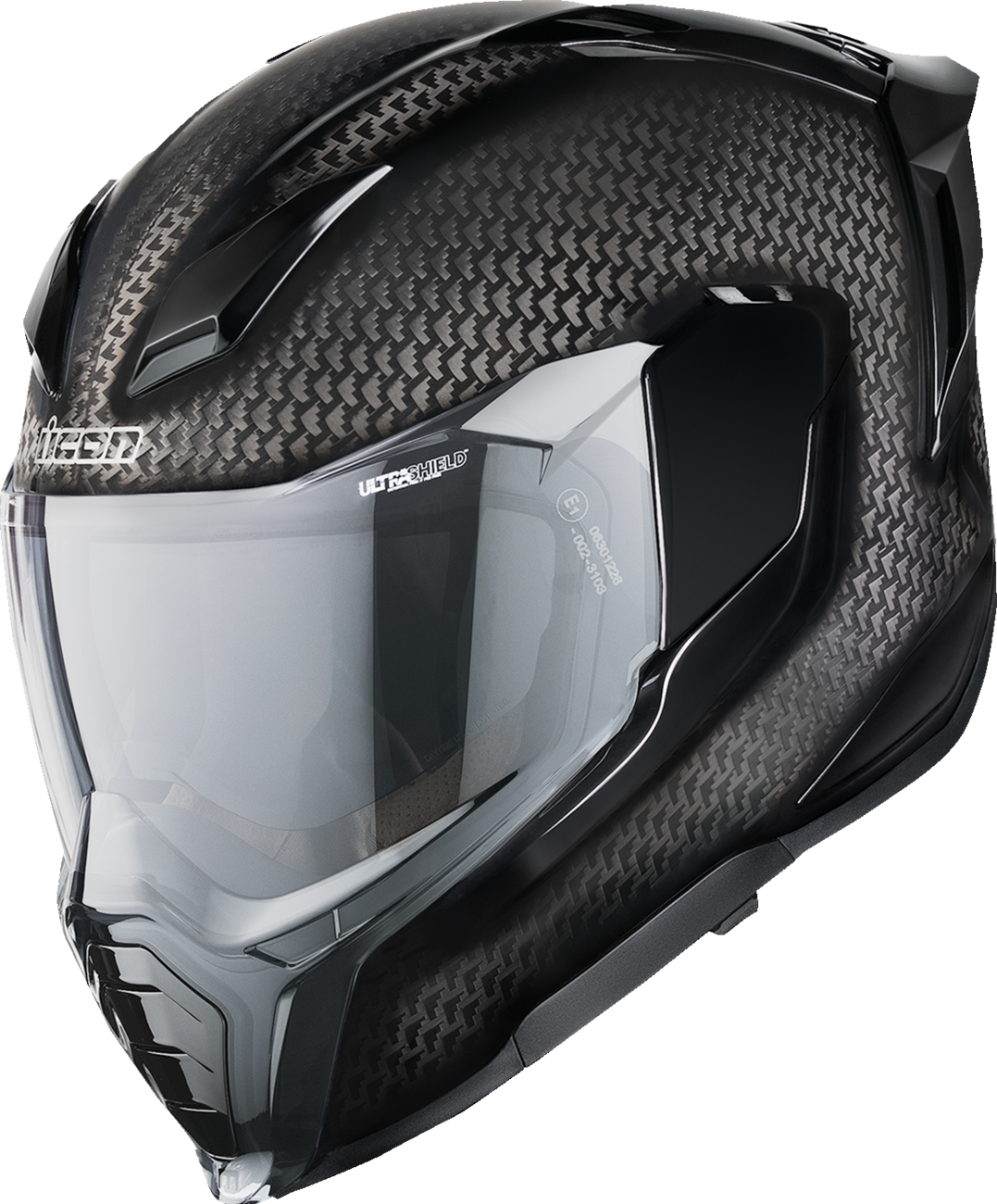 ICON Ultraflite Full Face Helmet Carbon MIPS Black
