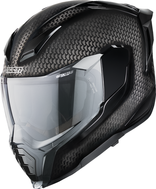 ICON Ultraflite Full Face Helmet Carbon MIPS Black