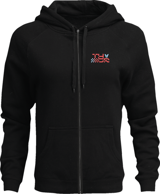 Thor Vantage Zip-Up Hoodie Black