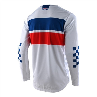 Troy Lee Designs 2022 GP Jersey - Racing Stripe White