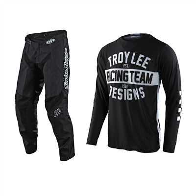 Troy Lee Designs 2022 Youth GP Team 81 Black Jersey Pant Combo