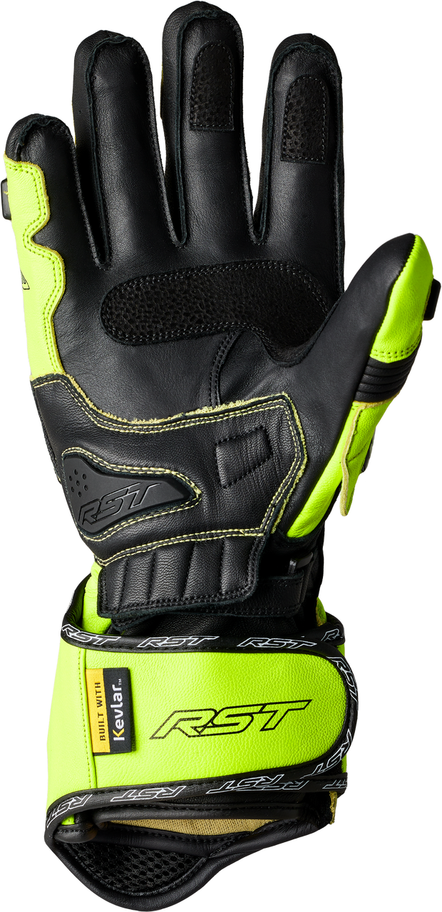 RST Tractech EVO 4 CE Gloves Neon Yellow/Black/Black