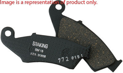 Braking Semi-Metallic SM1 Front Brake Pads