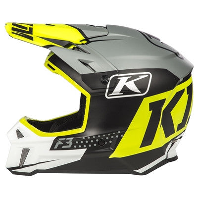 Klim 2019 F3 Offroad Helmet - Bomber Lime