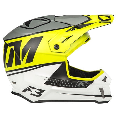 Klim 2019 F3 Offroad Helmet - Bomber Lime