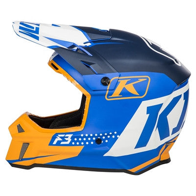 Klim 2019 F3 Offroad Helmet - Bomber Orange