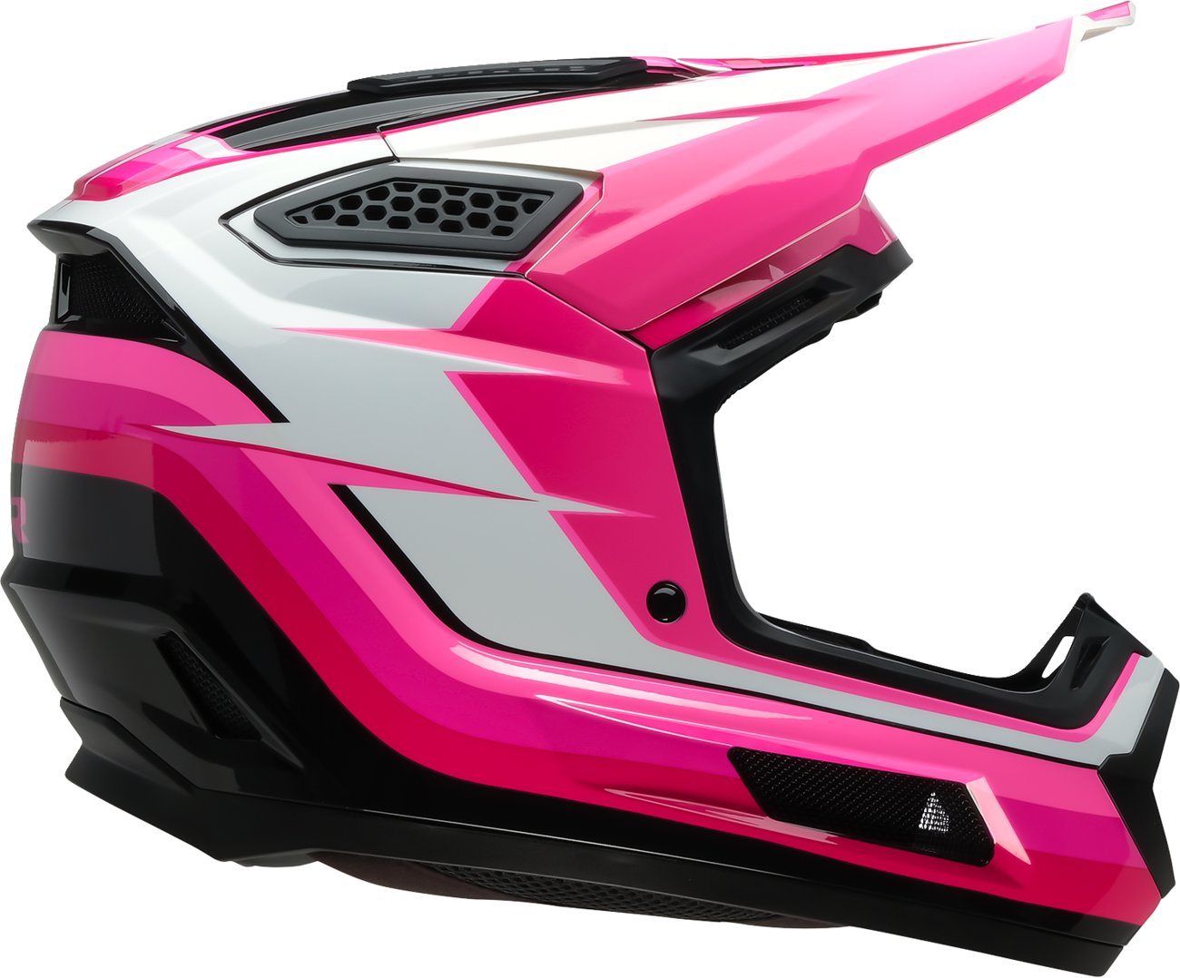 Z1R Dirt Maxx Offroad Helmet Vortex Pink/White