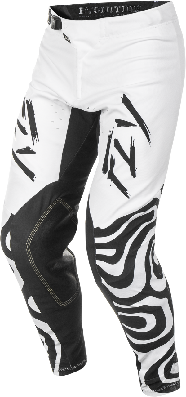 FLY Racing 2025 Evolution DST Abyss Pant White/Black