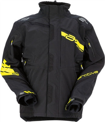 Arctiva 2019 Vibe Shell Snow Jacket - Black/Hi-Vis