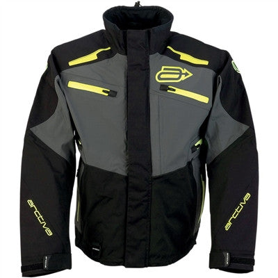 Arctiva 2019 Summit Shell Snow Jacket - Black/Hi-Viz