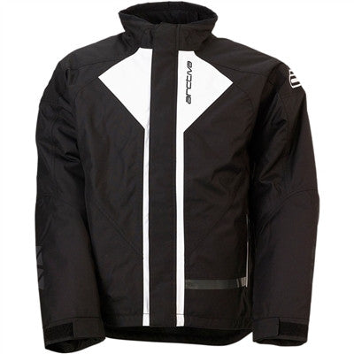 Arctiva Pivot 3 Insulated Snow Jacket - Black/White